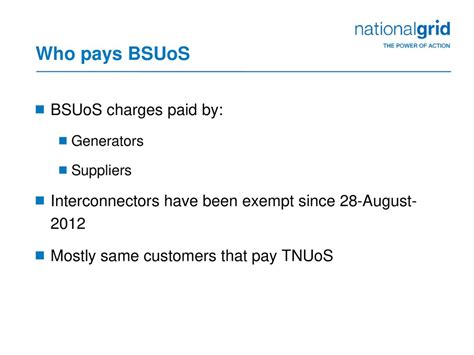 how are suppliers charged for tnuos
